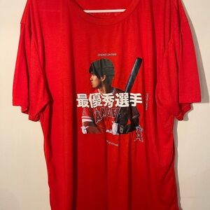 2021 Shohei Ohtani Angels MVP SGA T-Shirt